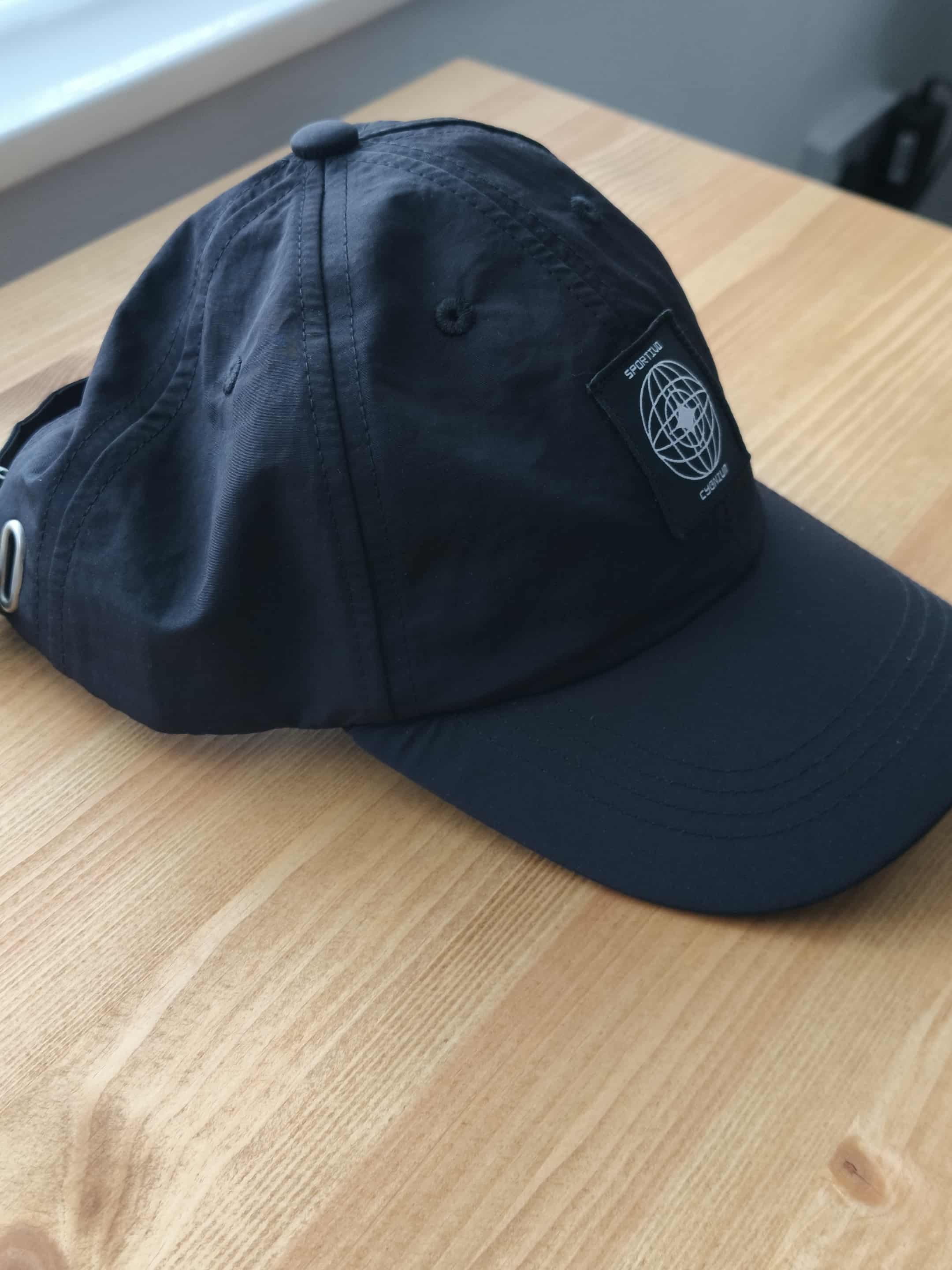 Velorum City Nylon Baseball Cap - Black