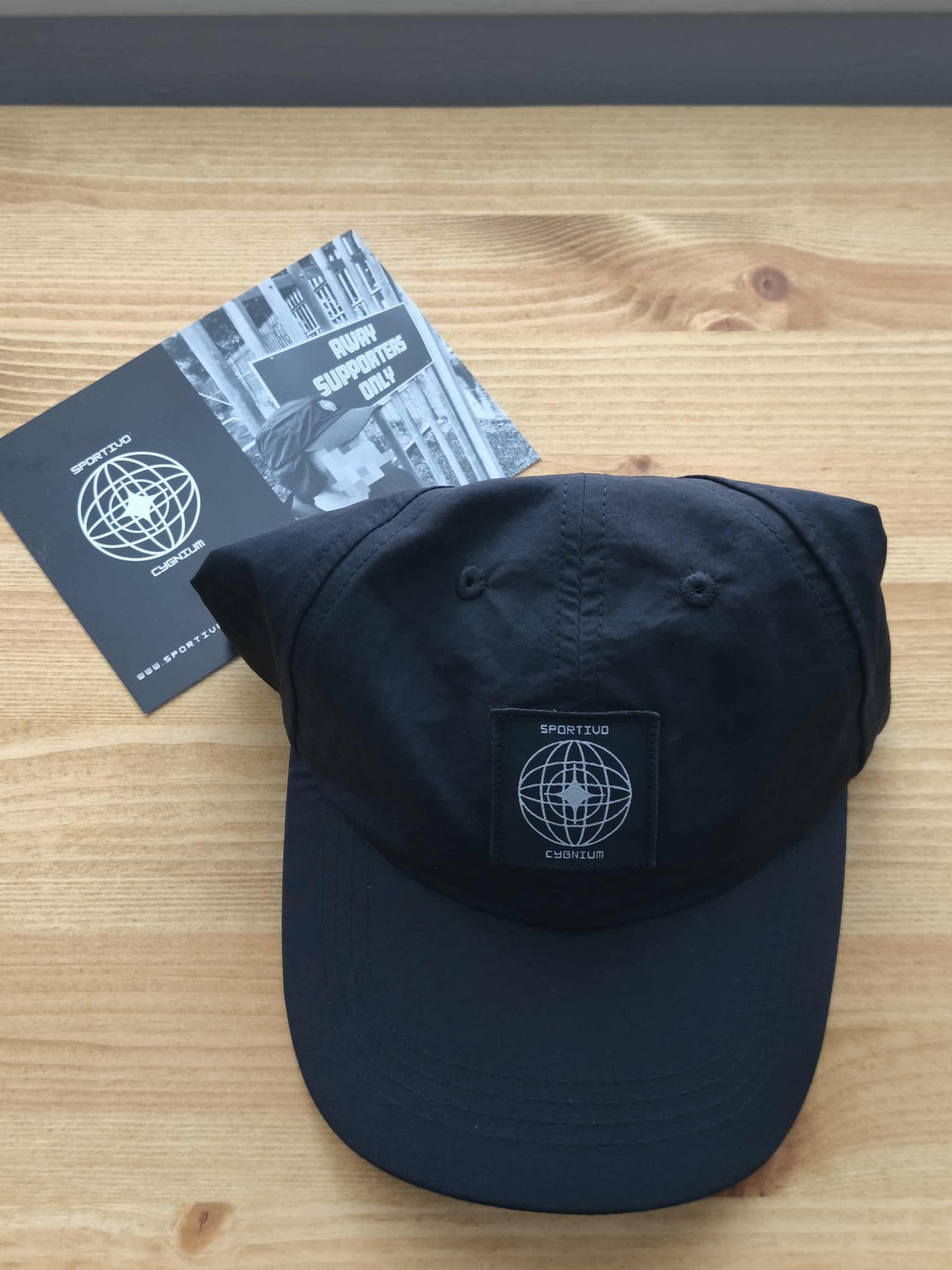 Velorum City Nylon Baseball Cap - Black