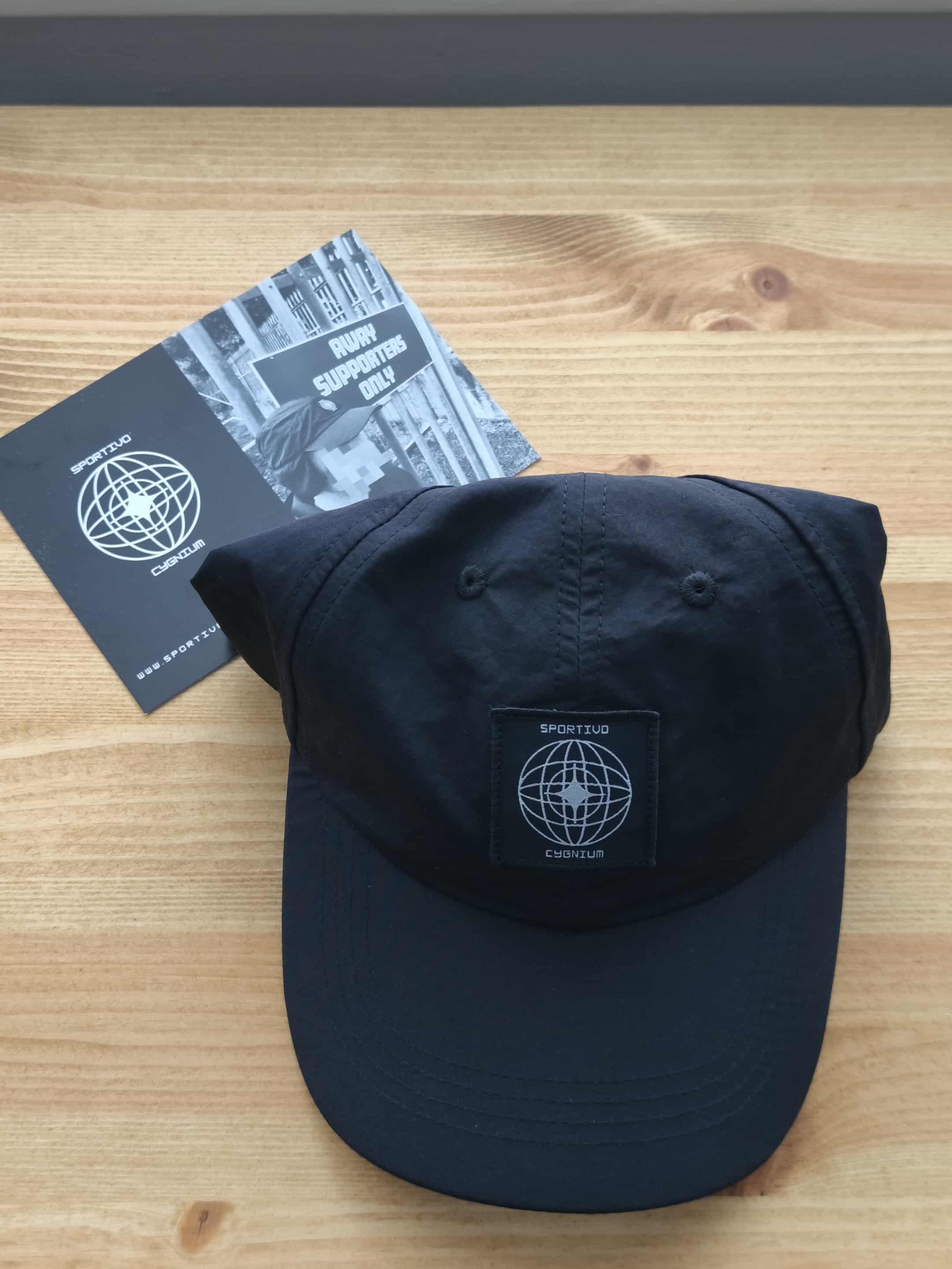 Velorum City Nylon Baseball Cap - Black