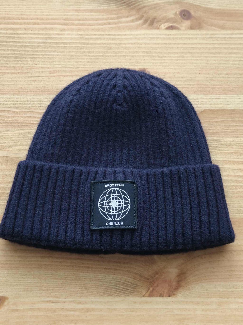 Majoris Winter Ribbed Beanie - Navy