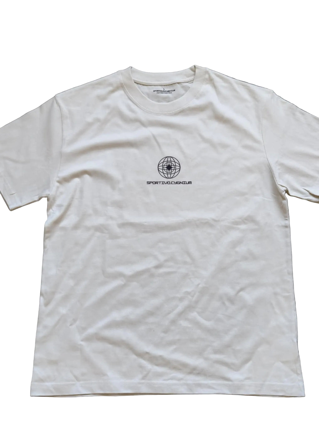 Cygni 00.1 Logo T-Shirt - Light Stone